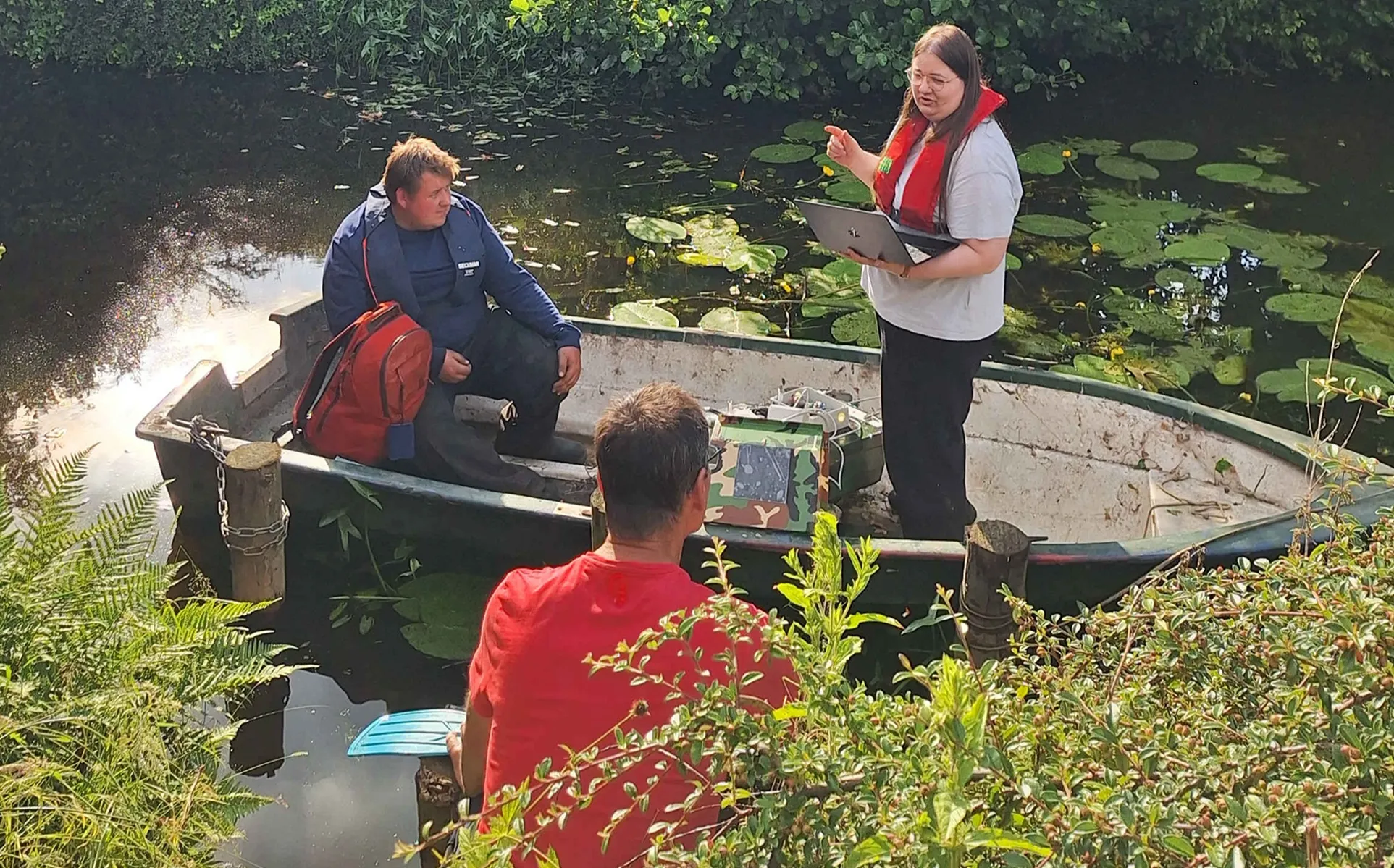 Nalas Stimme für Deinen Fluss - Gewässermonitoring